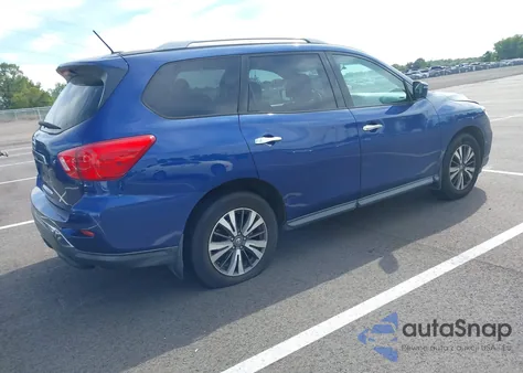 2017 Nissan Pathfinder S из США, поврежденный, VIN 5N1DR2MN0HC906535